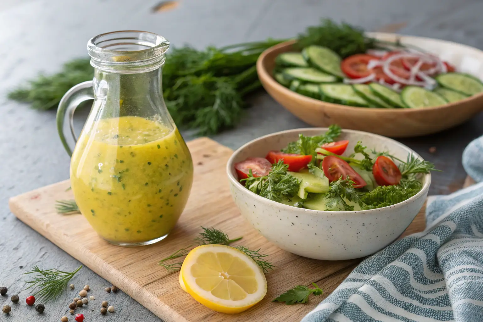 Low Sodium Balsamic Vinaigrette , The Salad Glow Up You Never Knew You Needed 2 A glass jar of homemade low sodium balsamic vinaigrette with a spoon and fresh salad greens.