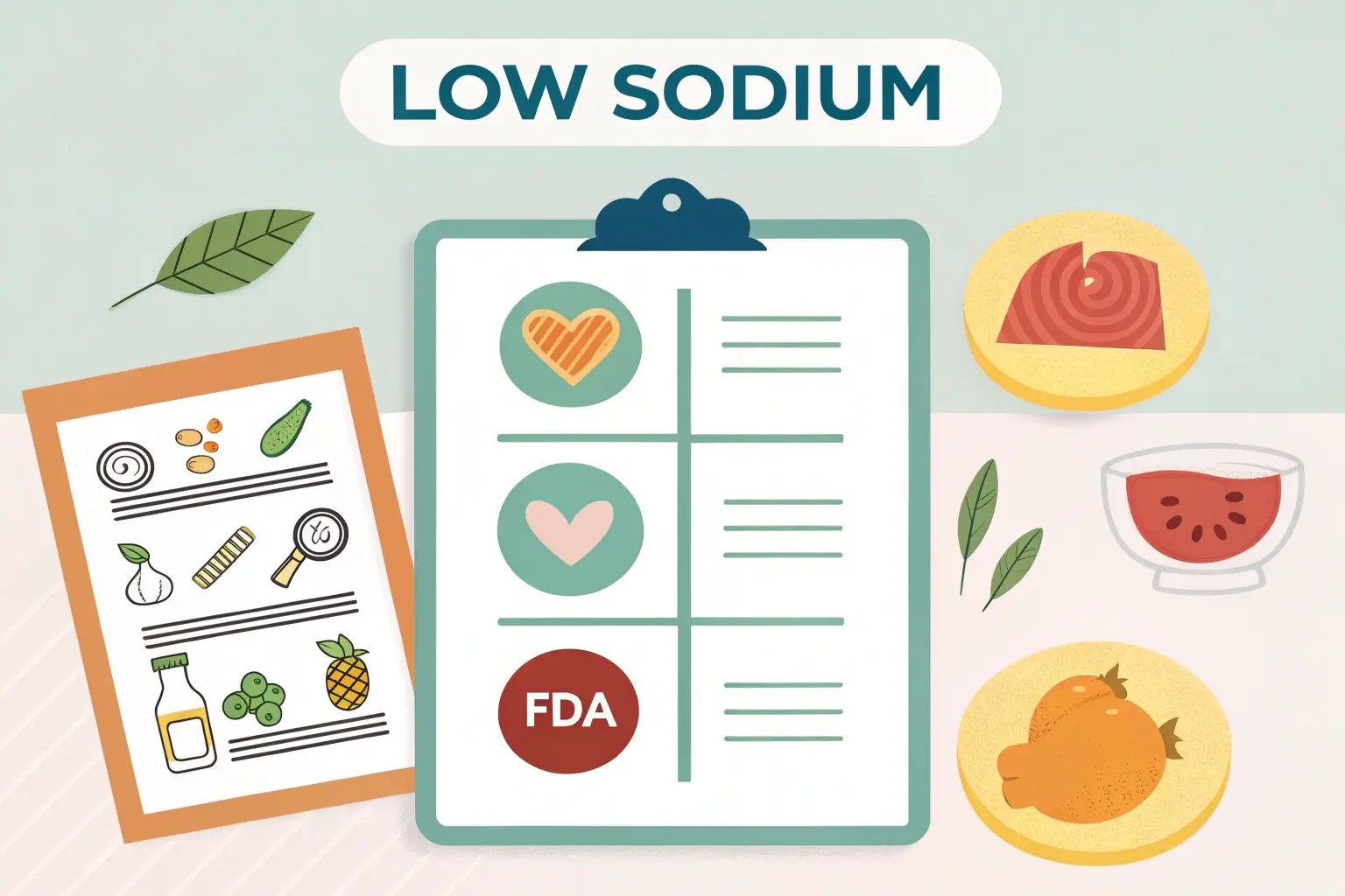 Nutrition Facts Label With Sodium Value Highlighted