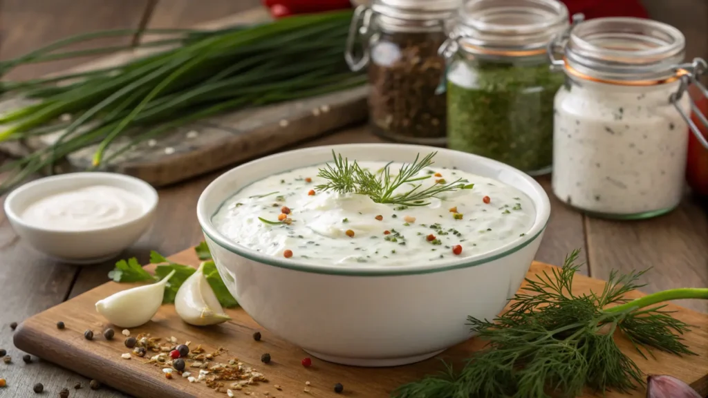 Creamy Low-Sodium Dressing Recipes: Flavor Without the Salt! 2 greek yogurt ranch recipe
